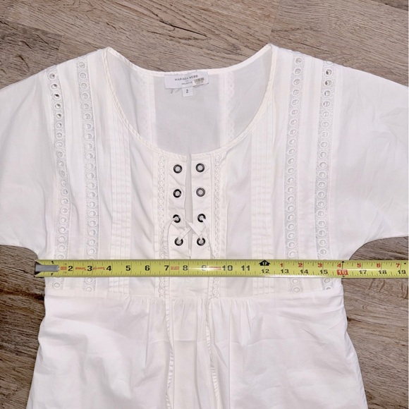 Marissa Webb • Eyelet Pintuck Minidress - Picture 11 of 15